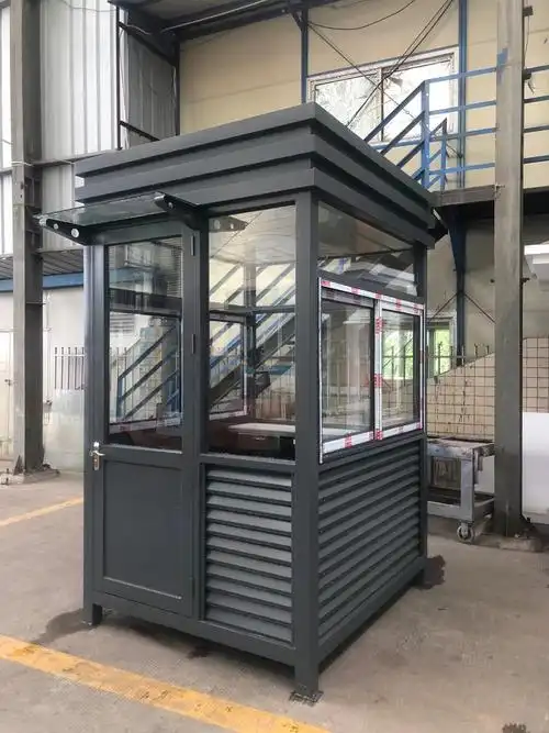 宁波岗亭制作安装 保安门卫值班亭 成品现货岗亭送货