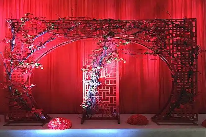 中国风婚庆布置图片_婚庆布置-找我婚礼