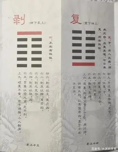 《易经》第二十三卦