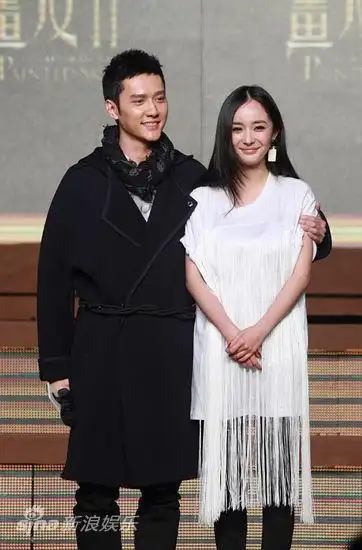 图文画皮2发布会冯绍峰与杨幂