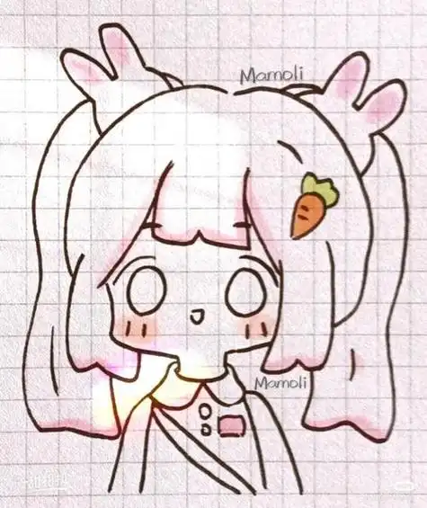 漫画人物动作简笔画