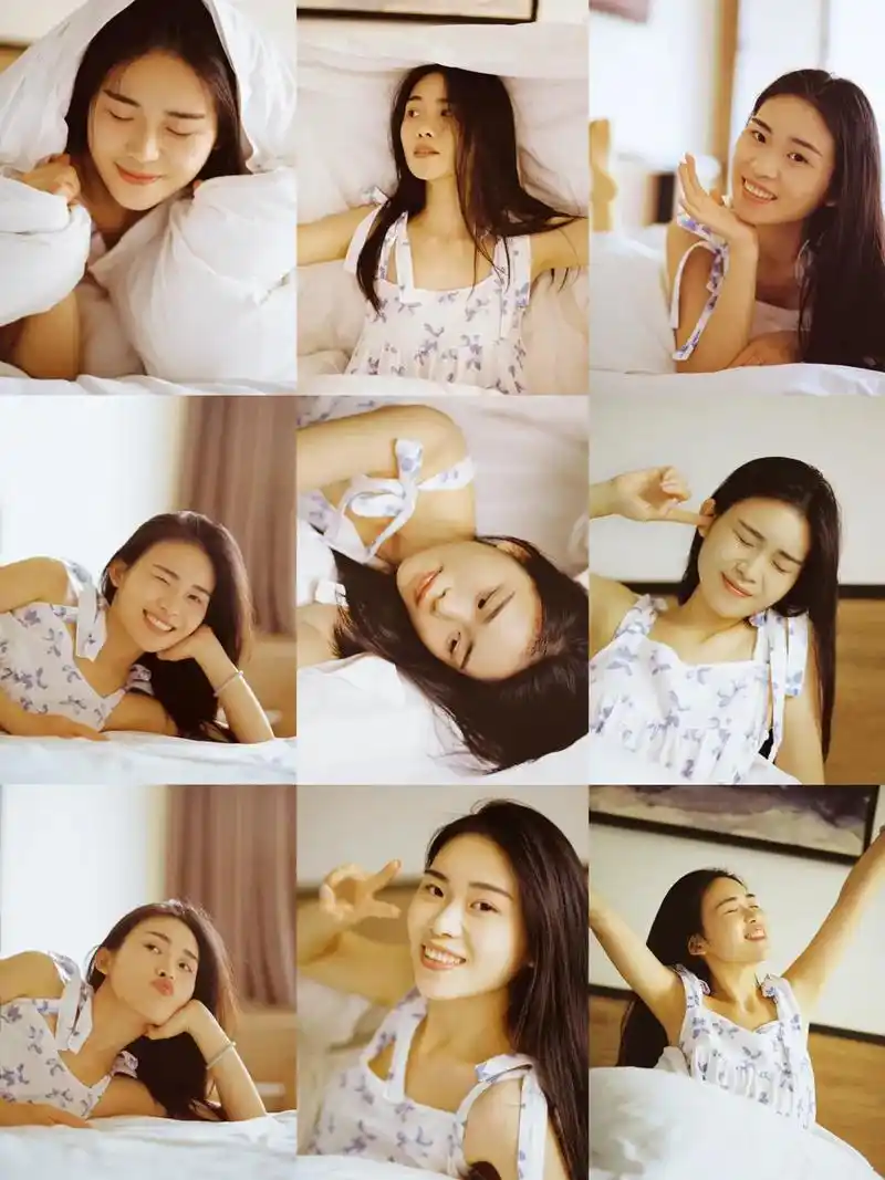 在卧室也可以拍出好看的胶片写真 啦.#武汉约拍 #少女感 # - 抖音