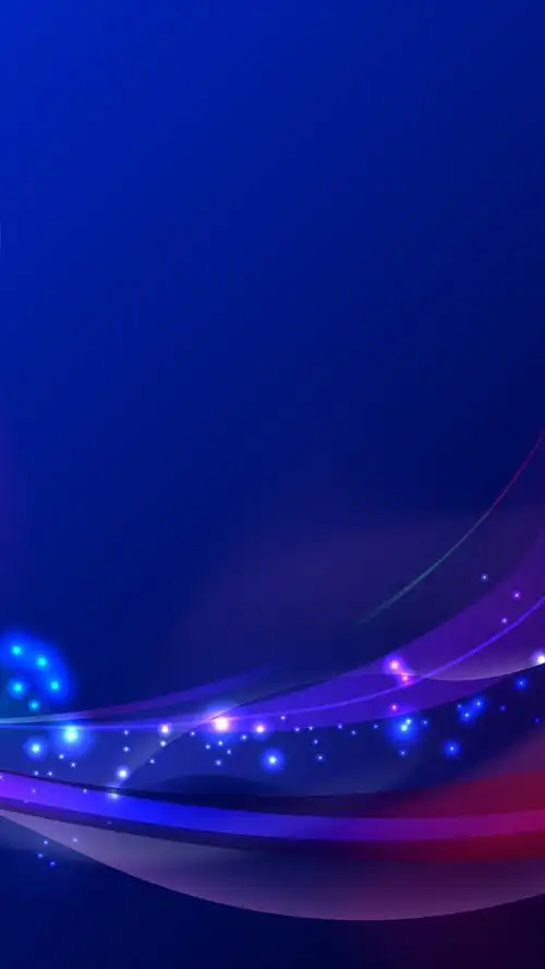 蓝色光点渐变h5背景