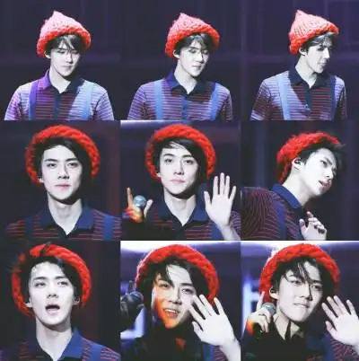 exo 吴世勋 九格图 高清