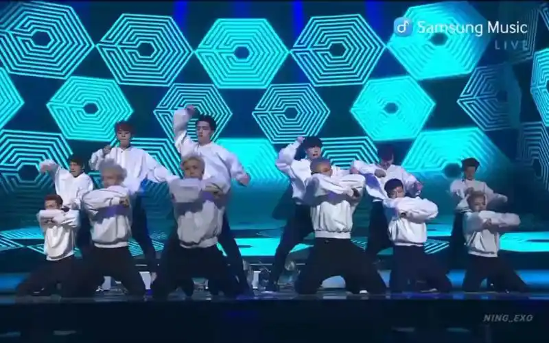 【exo】绝版《上瘾/overdose》超清中字live现场