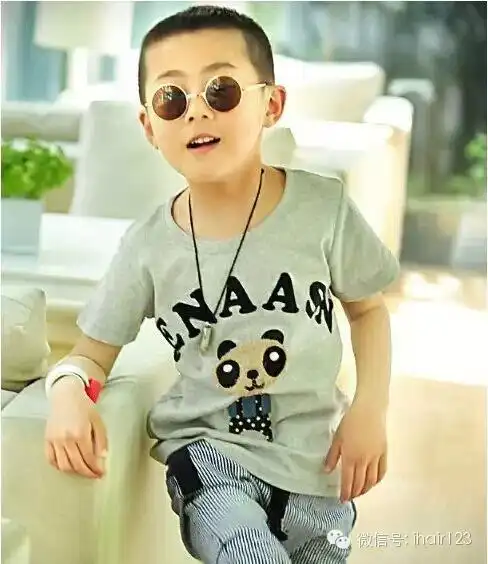 7款小男孩短发发型,超帅可爱!