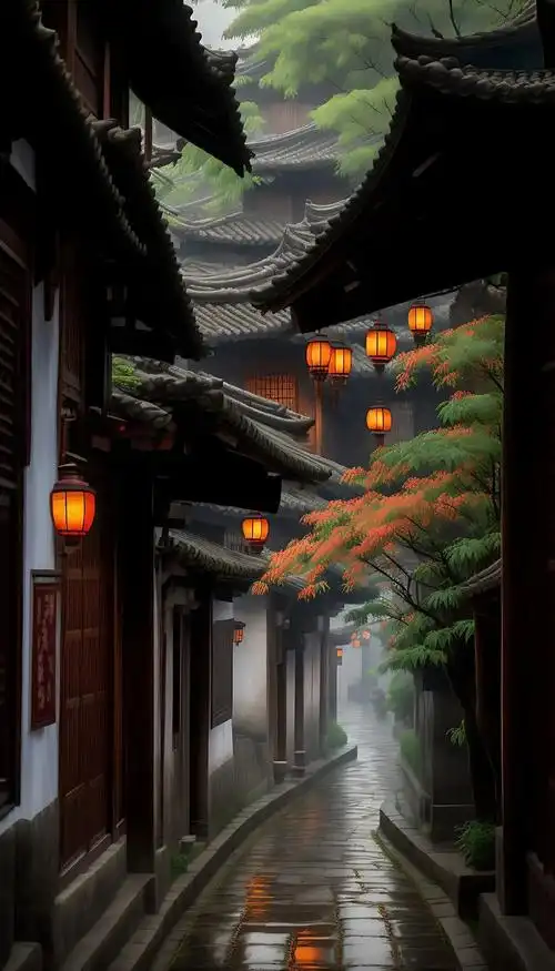 烟雨江南的清晨 #唯美意境  #治愈系  #美景 - 抖音