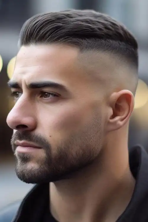 男发剪来剪去,两侧铲短大背头最帅气|脸型|时尚|男士发型|优雅气质