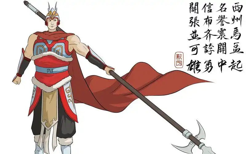 动画版三国-马超procreat绘画全过程