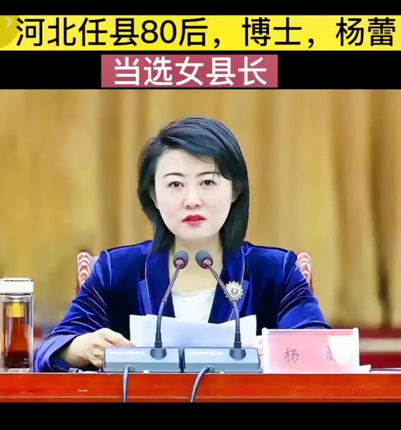 当选女县长杨河北任县80后博士杨蕾杨蕾社会聚焦