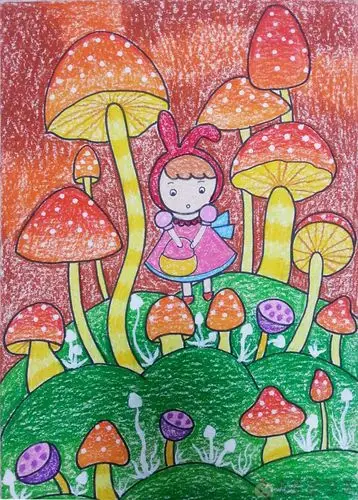 幼儿画画图片幼儿绘画作品大全