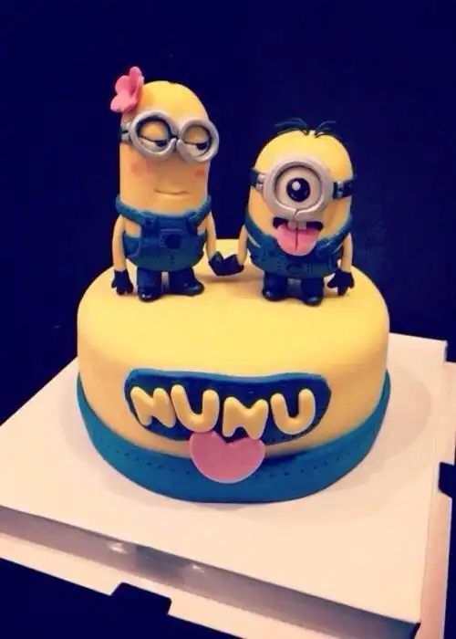 小黄人系列 创意翻糖蛋糕赏析!