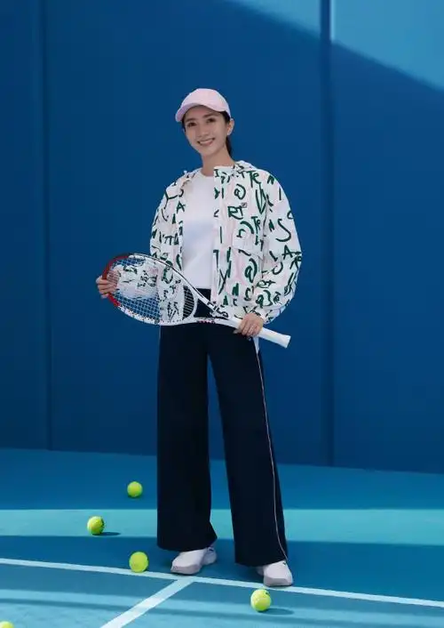 fila时尚运动代言人江疏影##fila athletics##fila tennis
