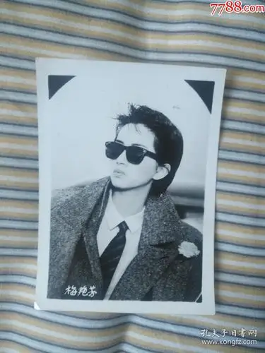 早期梅艳芳黑白老照片(保老保真)