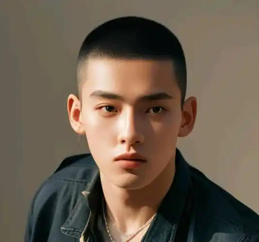 男发剪来剪去,最有型还是超短小寸头,精神利落免打理_发型_时尚_形象