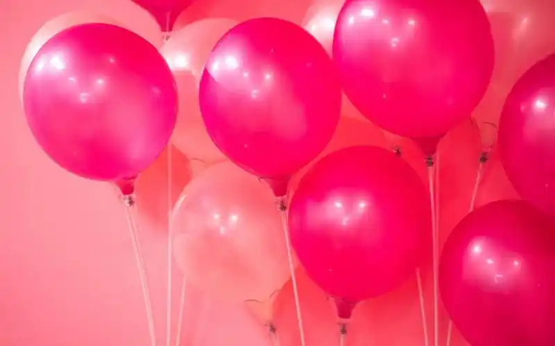 浪漫唯美艳丽气球