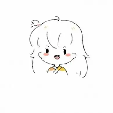 可爱小女孩手绘头像