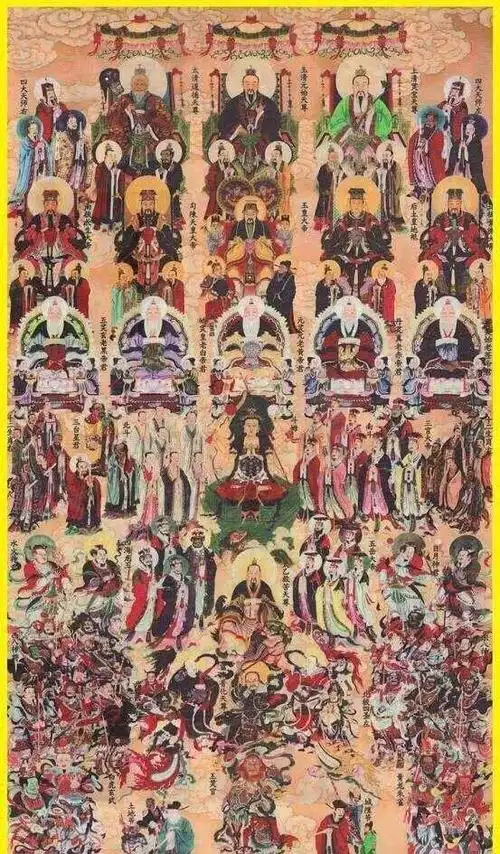 道教四大天师是谁(一尊二祖三清四御五老)