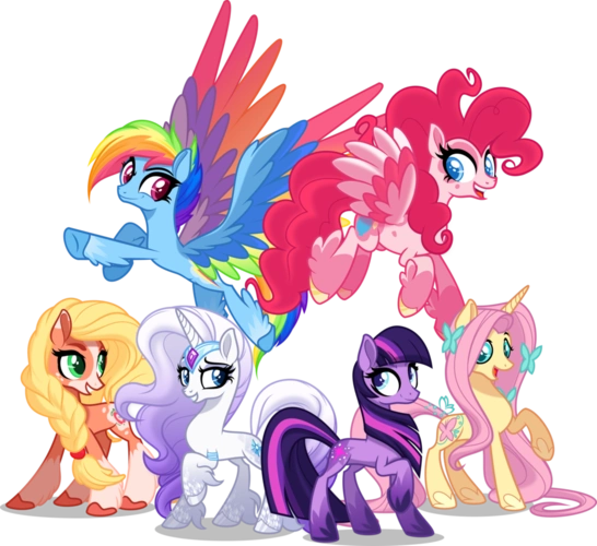 小马宝莉:新旧版小马形象对比,紫悦造型大改,云宝发型像杀马特