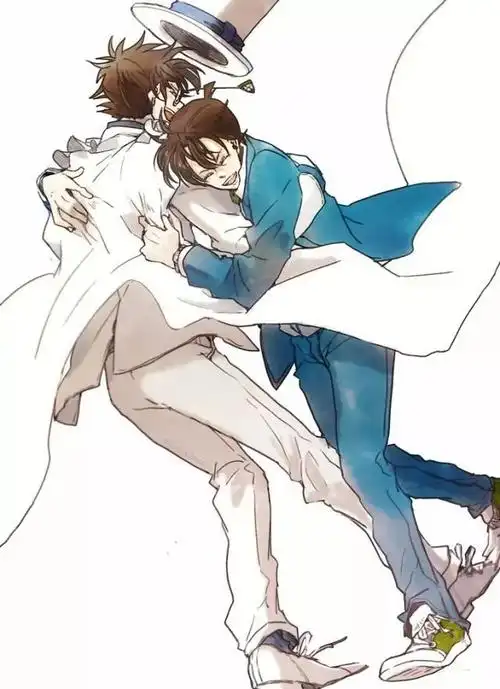 柯南与怪盗基德壁纸留言你所想要的壁纸吧