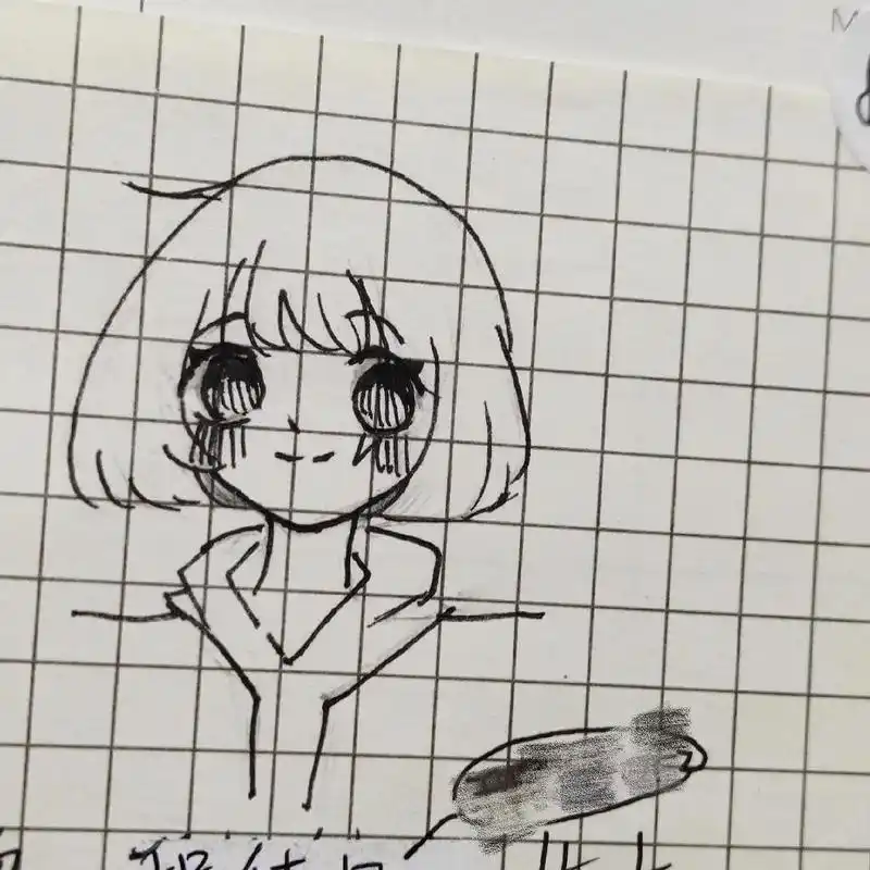 拜托有几个会画画的朋友给自己画的动漫形象真的很酷的好吗