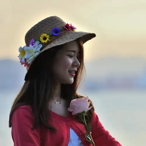 【图片2】海边的女孩--蜂鸟论坛照片套图