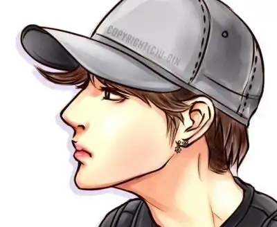 吴亦凡头像 手绘