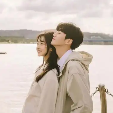 一对两张唯美真人恩爱情头(12张),情侣头像_刻爱头像网