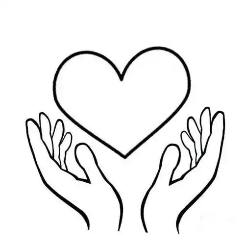 简笔画爱心 简笔画爱心发射小人 | 多想派