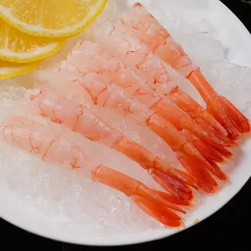 甜虾刺身俄罗斯北极寿司去壳30个装日式料理冻虾