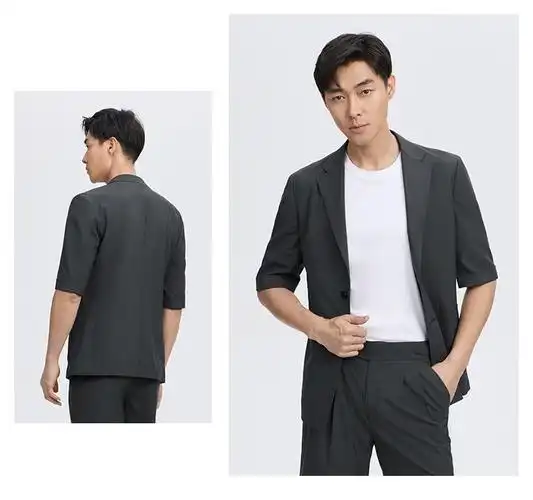 这次在衣邦人定制服装,着装顾问特意和我介绍了很多,据说运动西装现在