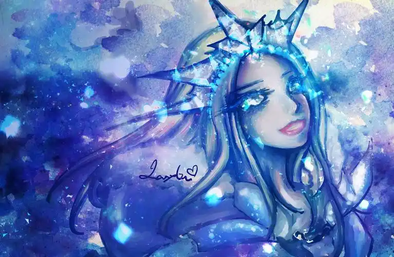 dota2全英雄的冰女xd!