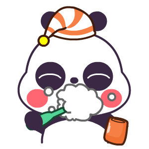 萌萌熊日常表情翔通动漫