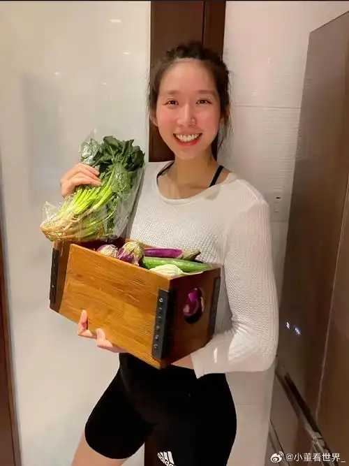 体坛林志玲也是素食主义.