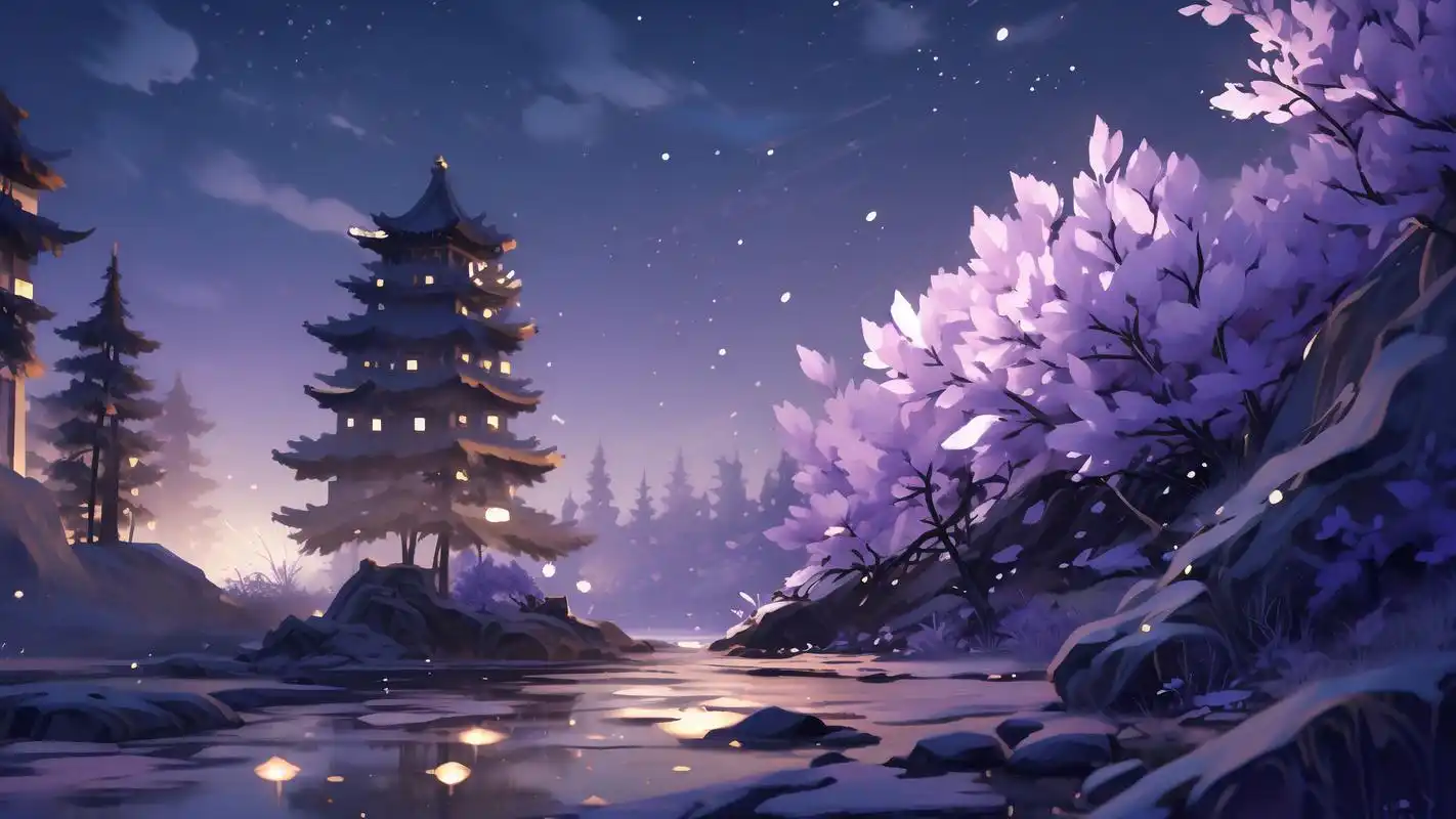 90紫色星空背景图,梦幻至极90 踏入这片神秘的紫色星空,仿佛置身