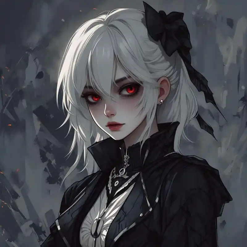 94黑暗系霸气女生头像92