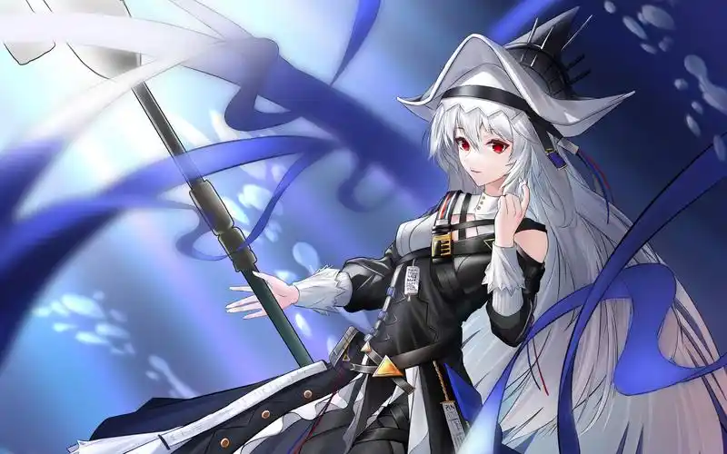 【明日方舟】大概这就是设计师眼中的归溟幽灵鲨吧