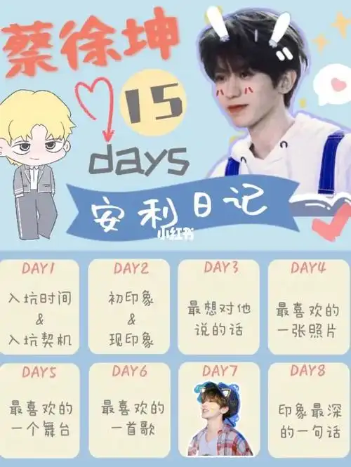 坤坤手帐又来了其他爱豆的粉丝可以投稿哦