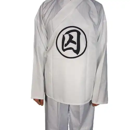 古装囚犯阶下囚古代犯人喜剧人贾玲大潘佳佳舞台小品演出服装出装