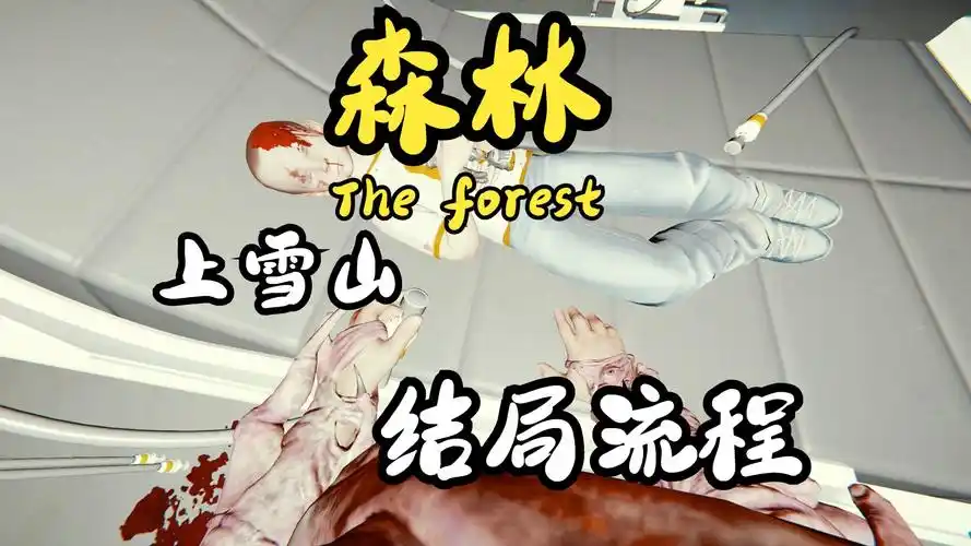 【森林】(the forest)剧情结局流程,从天坑上雪山!