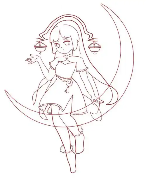 十二星座女孩怎么画,磨金石插画分享十二星座小姐姐谁最美-星座-荣耀