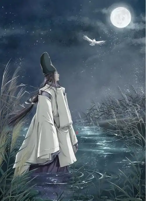 棋魂古风动漫美男藤原佐为图片