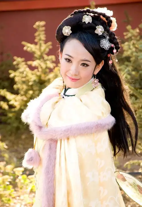 外拍古装美女人像模特