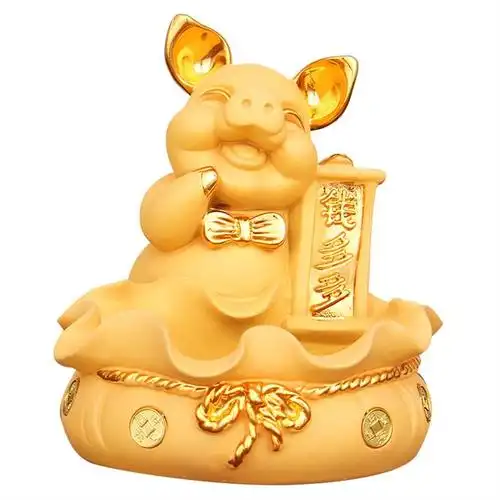 猪年吉祥物存钱罐金猪