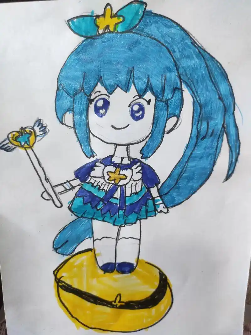 十二星座公主和可爱小动物简笔画 - 抖音