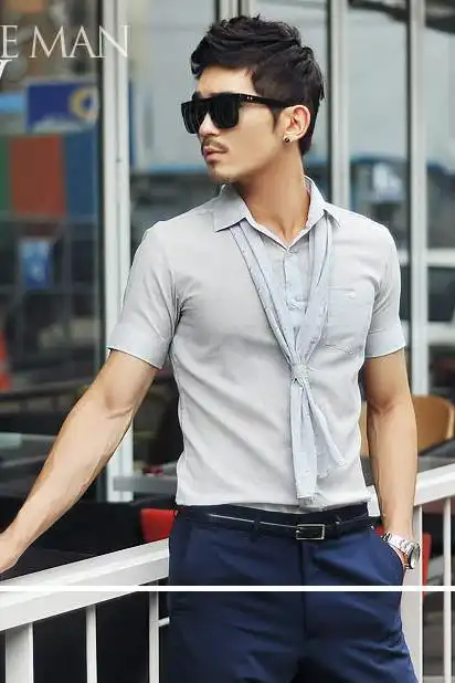 夏季男士商务休闲搭 演绎时尚帅气服饰