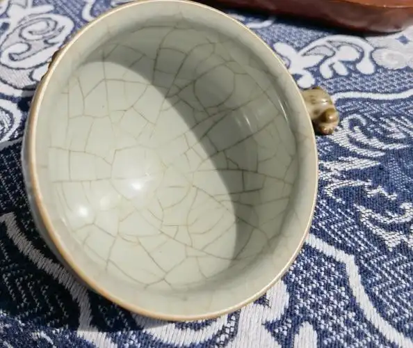 汝窑开片主人杯