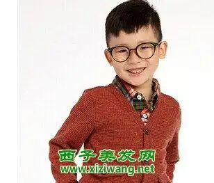 7岁儿童发型男孩图片 刚上小学男孩必备(4)_儿童发型_西子美发网