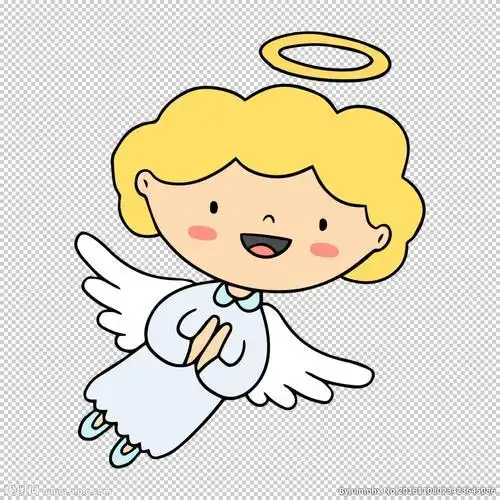 卡通天使图片动漫 美少女战士 简笔画卡通小天使图片天使线稿没画完的