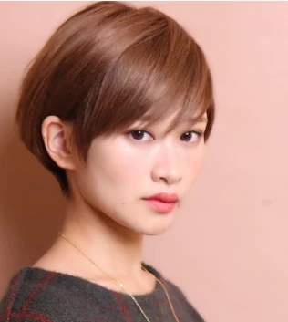 女生短发有哪些发型要有斜刘海,尽量有配图